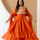 New Ready-made Collection With Fandy Silk Gown