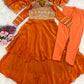 New Ready-made Collection With Fandy Silk Gown