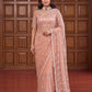 Net Bidds sequence pearls Embroidery Work Saree