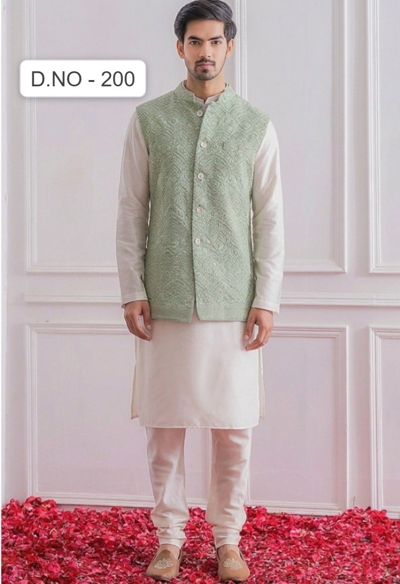 Premium Men’s Koti Kurta Set