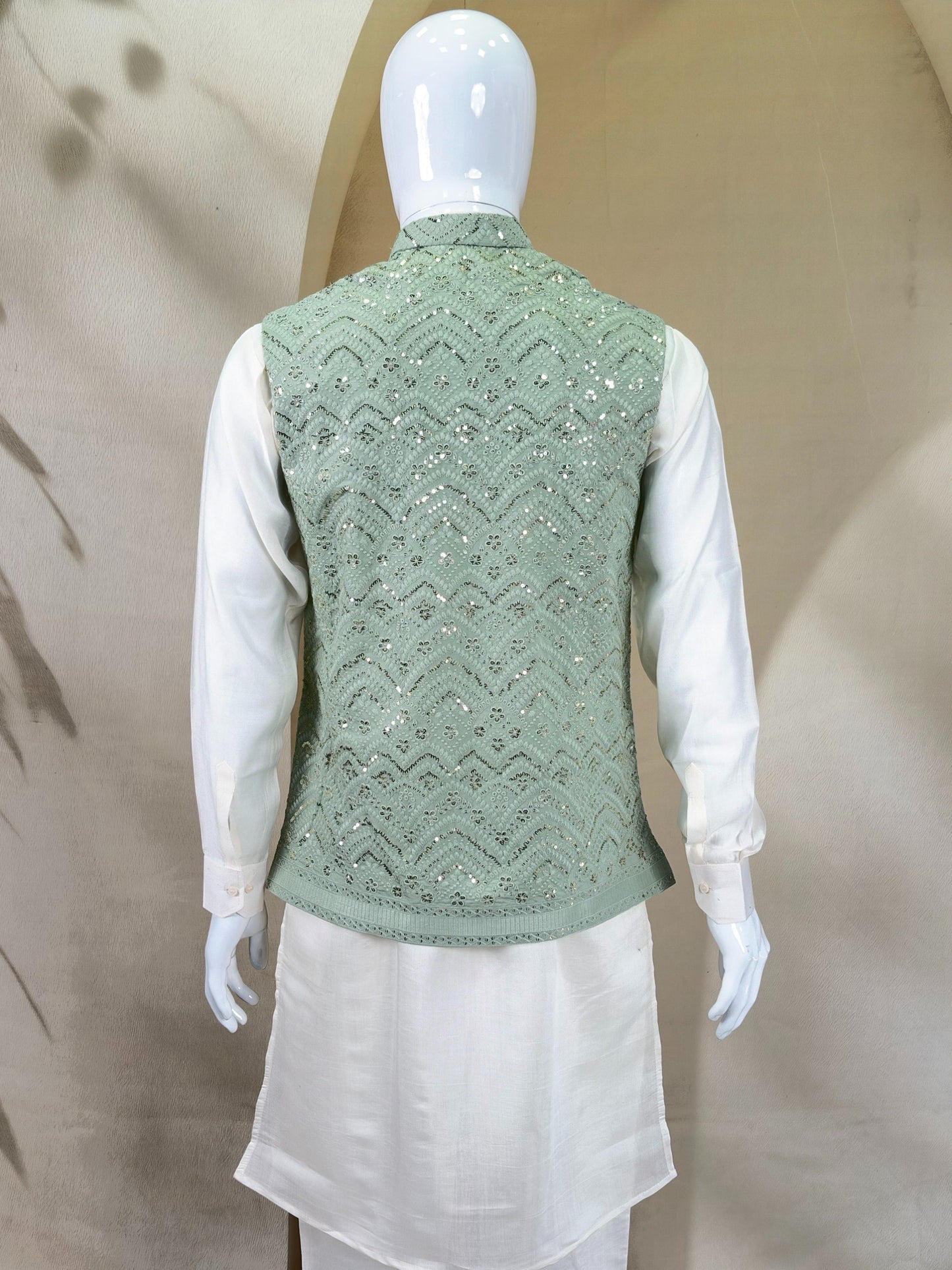 Premium Men’s Koti Kurta Set