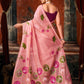 Khadi Cotton Multi Colour Extract Design Saree