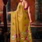 Khadi Cotton Multi Colour Extract Design Saree