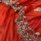 Premium soft Tissue Beautiful motis and Beads Saree