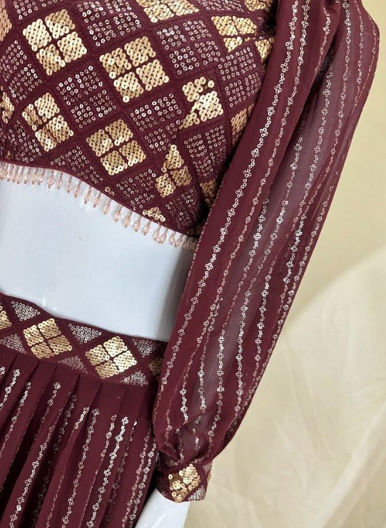 Premium Georgette Elegant Lehenga Choli