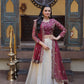 Cosmos with Zari & Sequins Embroidered work lehenga