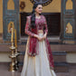 Cosmos with Zari & Sequins Embroidered work lehenga