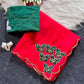 MOST VIREL INSTAGRAM HIT BUTTERFLY HANDWORK SAREE