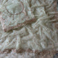 Pure Soft Net With Beautiful Original Rose Gold Beads Saree