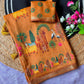 Nature Heritage Printed Saree