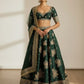Premium French Crepe Rich Zari Sequence Lehenga Choli
