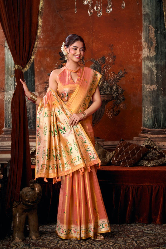 Premium Tissue Silk Saree Collection