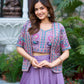 Vichitra Gorgeous Lehenga Choli with Embroidery Koti