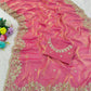 Premium Fandy satin with c pallu 3mm sequence saree