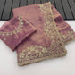 Premium Fandy satin with c pallu 3mm sequence saree