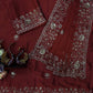 Soft Rangoli Silk Beautiful Sequence & Zari embroidery work saree