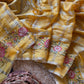 Superb Soft Tusser silk fabric Saree