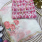 Soft Tebby silk with floral print saree