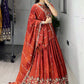 NC Vichitraa Multi Embroidery n Pipe Bead With Traditional Work Lehenga