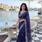 Party Wear Soft Fendy Chiffon Silk Saree