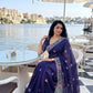 Party Wear Soft Fendy Chiffon Silk Saree