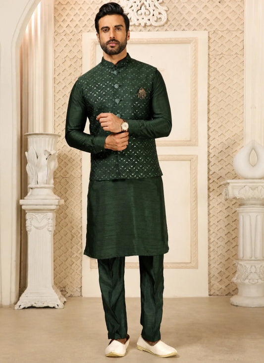 Premium Men’s Koti Kurta Set
