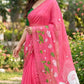 Soft pure Georgette handwork sarees
