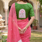 Soft pure Georgette handwork sarees