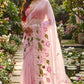 Soft pure Georgette handwork sarees