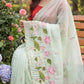 Soft pure Georgette handwork sarees