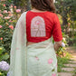 Soft pure Georgette handwork sarees