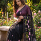 Soft pure Georgette handwork sarees