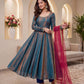 Sindoori Silk Real Mirror Lace Border Saree