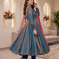 Sindoori Silk Real Mirror Lace Border Saree