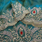 Premium Two-Tone Space Satin Silk Saree