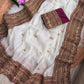 Pure star Georgett saree