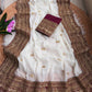 Pure star Georgett saree