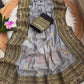 Pure star Georgett saree