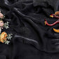 Soft Space silk Beautiful sequins and thread embroidery work saree