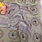 Presenting our stunning Space Satin Saree