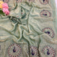 Presenting our stunning Space Satin Saree