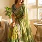 NC Zari Butti Sequance and Zari Embroidery Work Saree