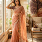 NC Zari Butti Sequance and Zari Embroidery Work Saree