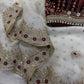 NC Zari Butti Sequance and Zari Embroidery Work Saree