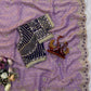 NC Zari Butti Sequance and Zari Embroidery Work Saree