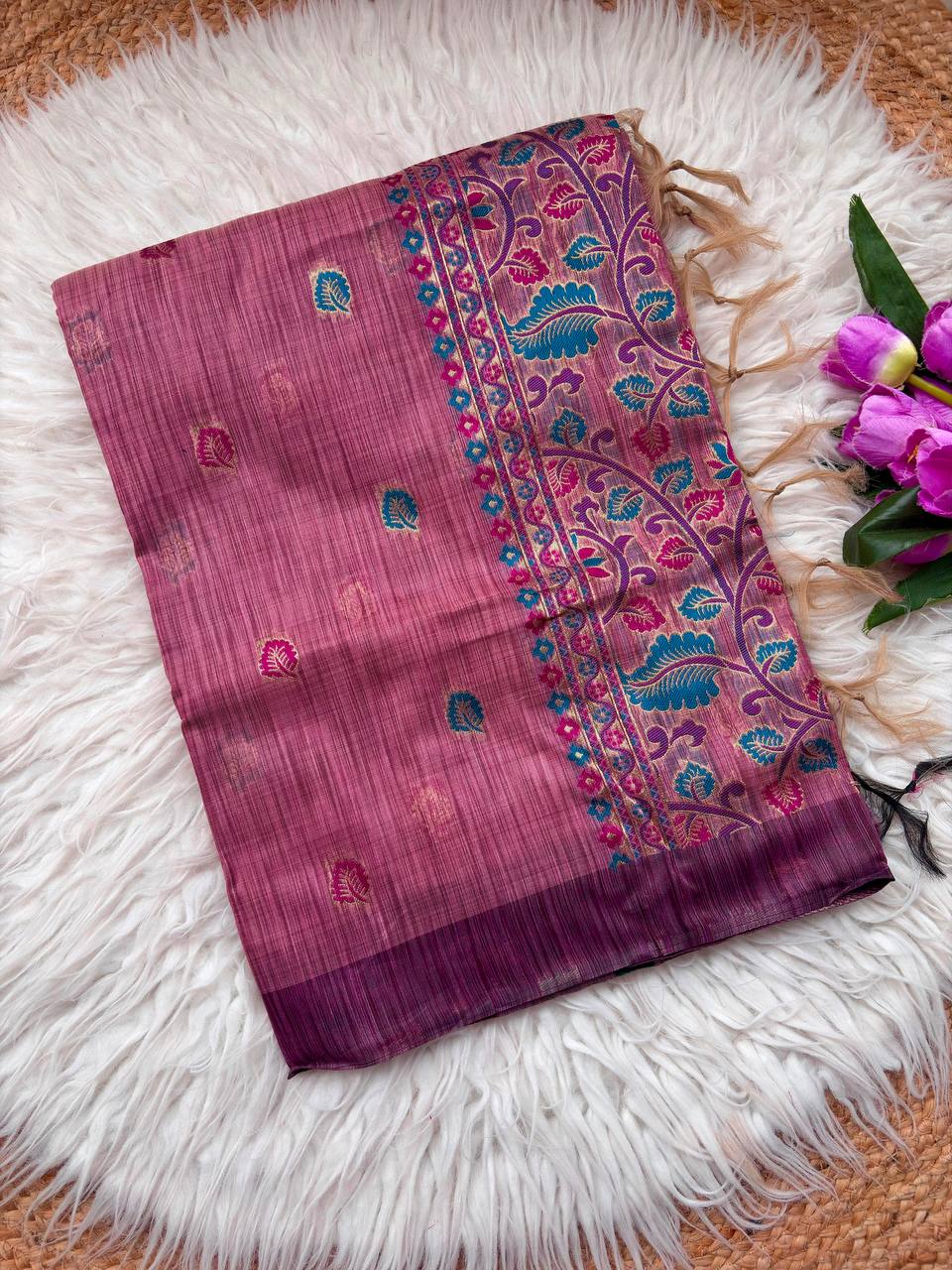 PURE JAMDANI SILK SAREE