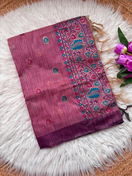 PURE JAMDANI SILK SAREE