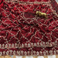 Pure Fandy Sattin Silk With Beautiful Original Gold Beads