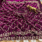 Pure Fandy Sattin Silk With Beautiful Original Gold Beads
