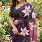 Soft pure Georgette handwork sarees